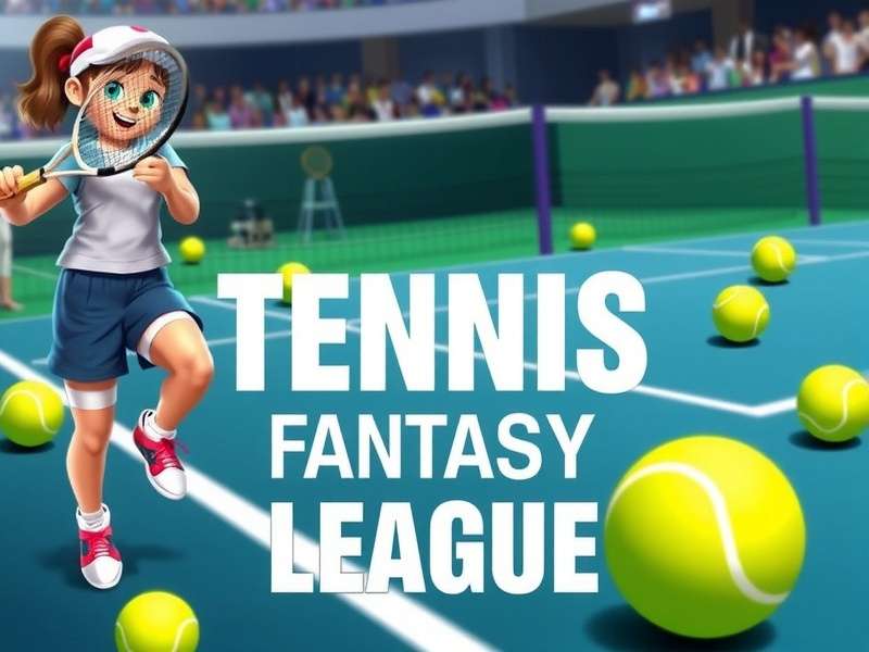 Tennis Fantasy League Game Banner